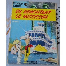 Lucky Luke en remontant le...