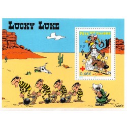 Bloc feuillet Lucky Luke