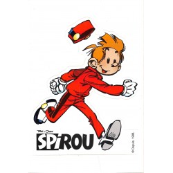 Autocollant Spirou 1998