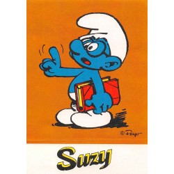 Autocollant Schtroumpf Suzy
