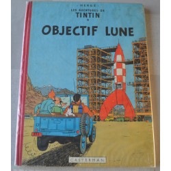 Tintin Objectif Lune B12 1955